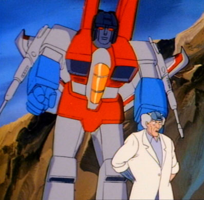 Starscream in the G1 cartoon